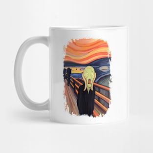 The Scream - Anime Shirt Mug